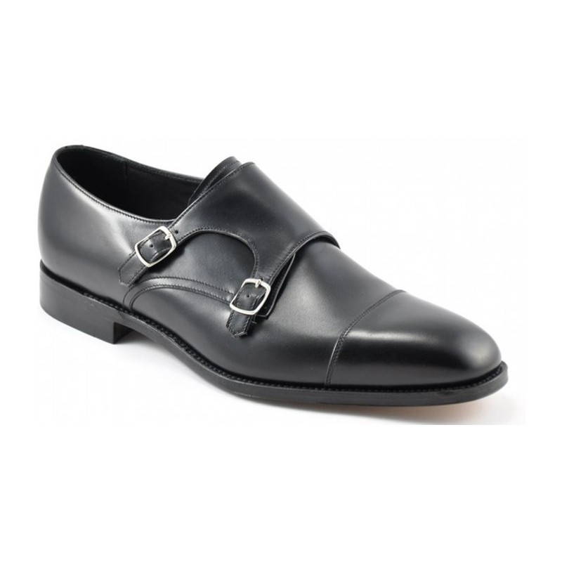 Loake Cannon black double monk Loake Cannon black double monk