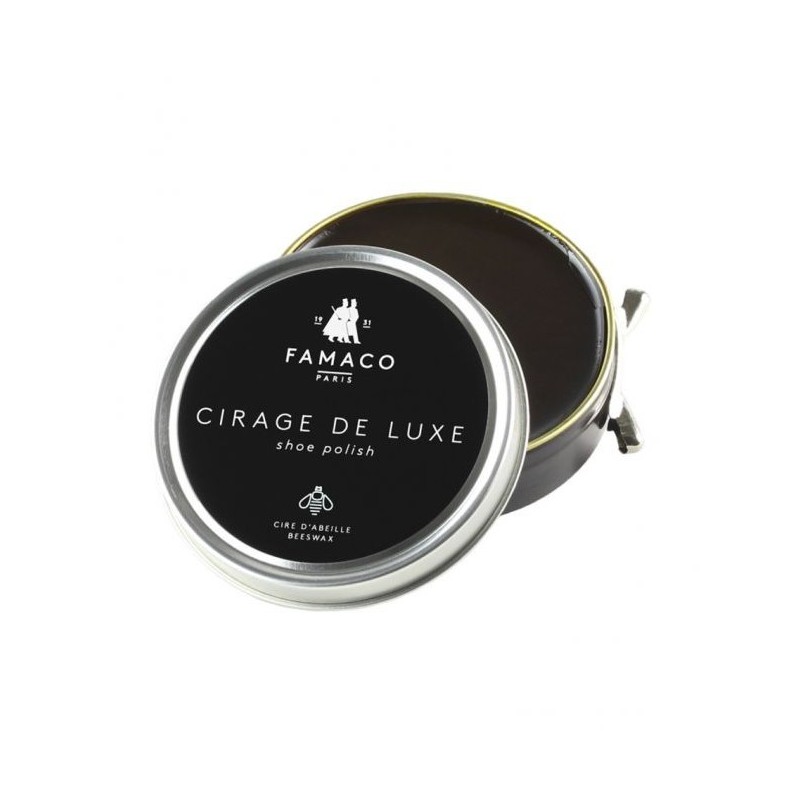 Famaco Cirage de Luxe wax shoe polish 50ml tin Famaco Cirage de Luxe wax shoe polish 50ml tin