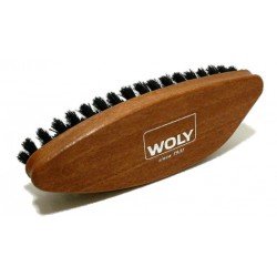 Woly horsehair shoe brush 17cm