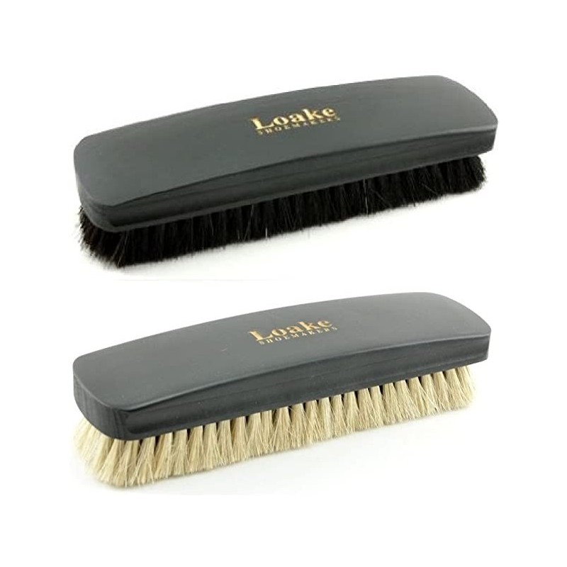 Loake horsehair shoe brush 18cm