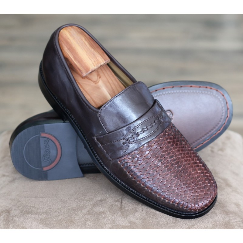 Sioux 34631 Vargo burgundy woven loafer Sioux 34631 Vargo burgundy woven loafer