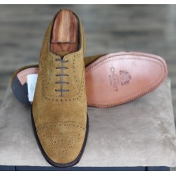 Cheaney Specials J1599-3 ginger suede 5 eye oxford