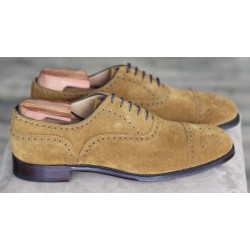 Cheaney Specials J1599-3 ginger suede 5 eye oxford