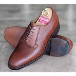 Cheaney J699-6 Factory Clearance 5 eye brown derby