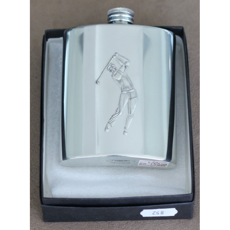 Alchemy 7852 6 oz pewter hip flask Alchemy 7852 6 oz pewter hip flask