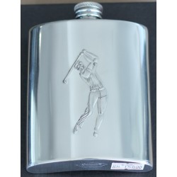 Alchemy 7852 6 oz pewter hip flask