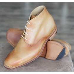 J699-56 Cheaney Factory Clearance 4 eye tan derby