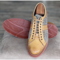 Barker Specials B999-9 tan/grey 9 eye casual derby