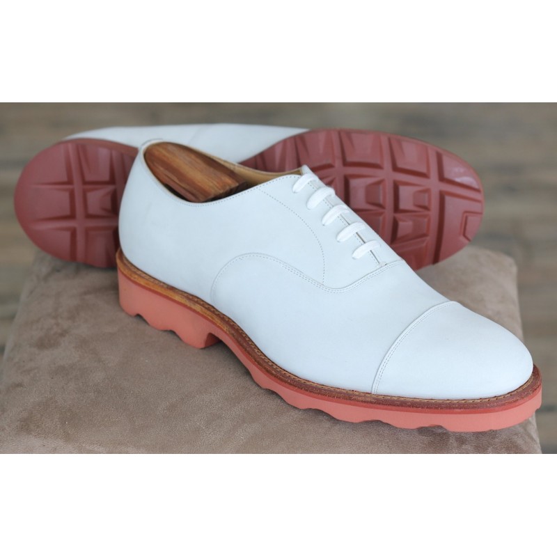 Cheaney Specials J999-21 white nubuck 5 eye oxford Cheaney Specials J999-21 white nubuck 5 eye oxford