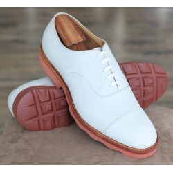 Cheaney Specials J999-21 white nubuck 5 eye oxford