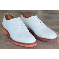 Cheaney Specials J999-21 white nubuck 5 eye oxford