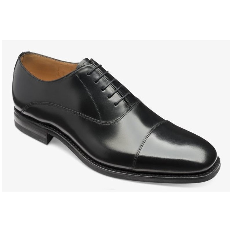Loake 300BRF black 5 eye oxford Dainite sole Loake 300BRF black 5 eye oxford Dainite sole