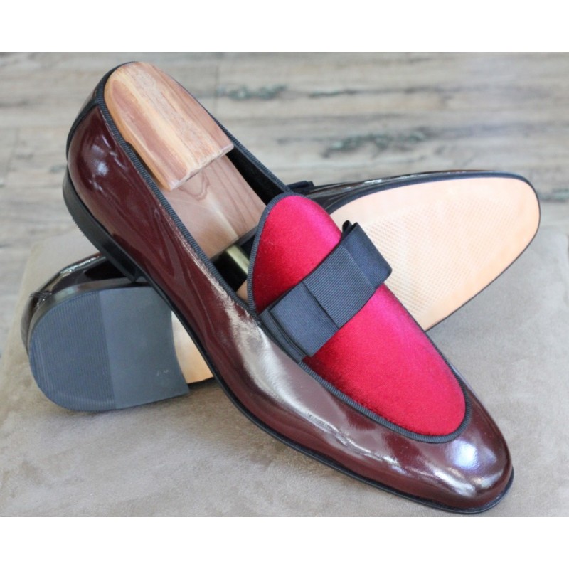 Morissette 32227 maroon slip on Morissette 32227 maroon slip on