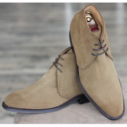 Cheaney Specials J1299-66 olive suede 3 eye chukka boot