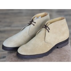 Cheaney Specials J1299-87 ginger suede 2 eye chukka boot