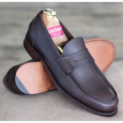 Cheaney Specials J1299-94 dark brown penny loafer