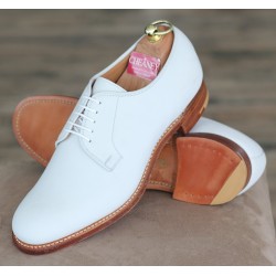 Cheaney Specials J1299-105 white nubuck 5 eye derby