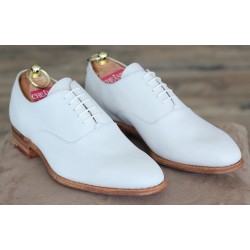 Cheaney Specials J1299-112 white nubuck 5 eye oxford