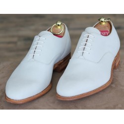 Cheaney Specials J1299-112 white nubuck 5 eye oxford