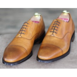 Cheaney Specials J1299-126 tan 5 eye oxford