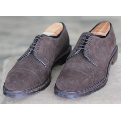 Cheaney Specials J1299-130 dark brown suede 5 eye derby