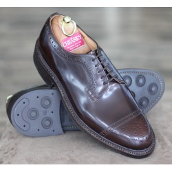 Cheaney Specials J1599-108 dark brown 5 eye semi brogue derby