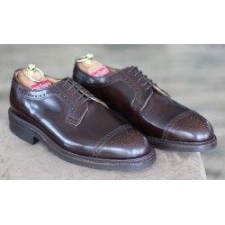 Cheaney Specials J1599-108 dark brown 5 eye semi brogue derby