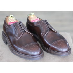 Cheaney Specials J1599-108 dark brown 5 eye semi brogue derby