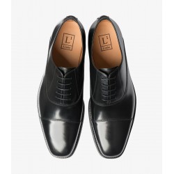 Loake 300BRF black 5 eye oxford Dainite sole