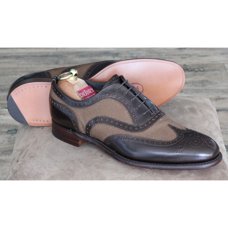 Cheaney Specials J1599-140 dark brown/beige 5 eye brogue