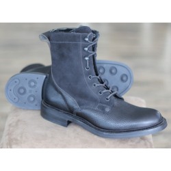 Cheaney Specials J1599-190 black grain/suede 8 eye winter boot