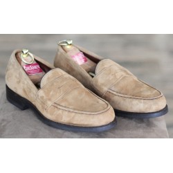 Cheaney Specials J1299-143 ginger suede saddle loafer