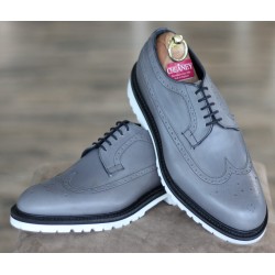 Cheaney Specials J1299-144 grey 5 eye brogue derby