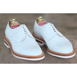 Cheaney Specials J1299-146 white nubuck 5 eye derby