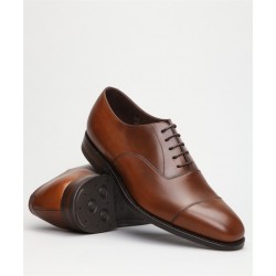 Loake Aldwych R brown 5 eye oxford dainite sole- F width