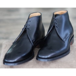 Cheaney Factory Clearance J699-99 black 3 eye chukka boot