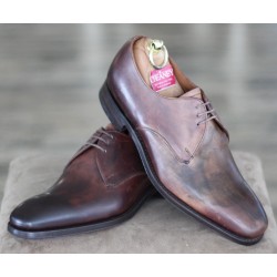 Cheaney Factory Clearance J699-105 brown 3 eye derby