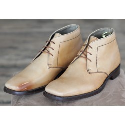 Loake *Factory Clearance L699-6 tan 3 eye chukka boot